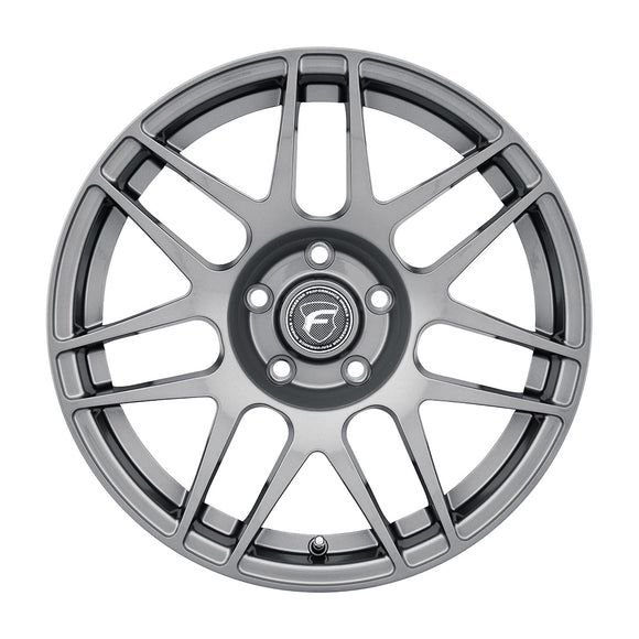 Forgestar F14 Drag 18x8.0 / 5x120 BP / ET15 / 5.125in BS Gloss Anthracite Wheel