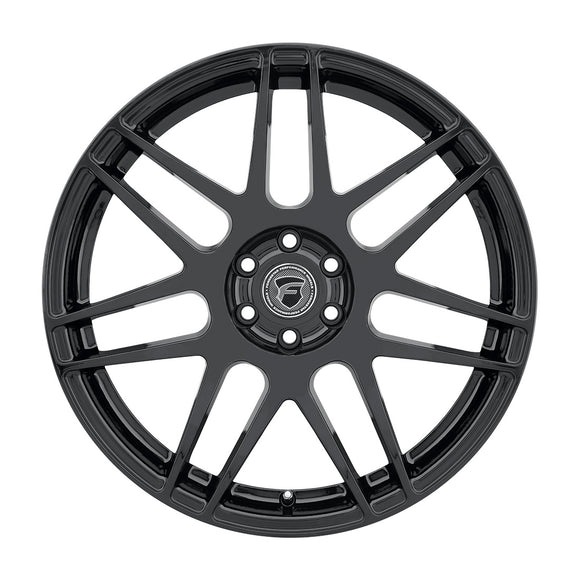 Forgestar F14 22x10.5 / 5x112 BP / ET15 / 6.3in BS Gloss Black Wheel