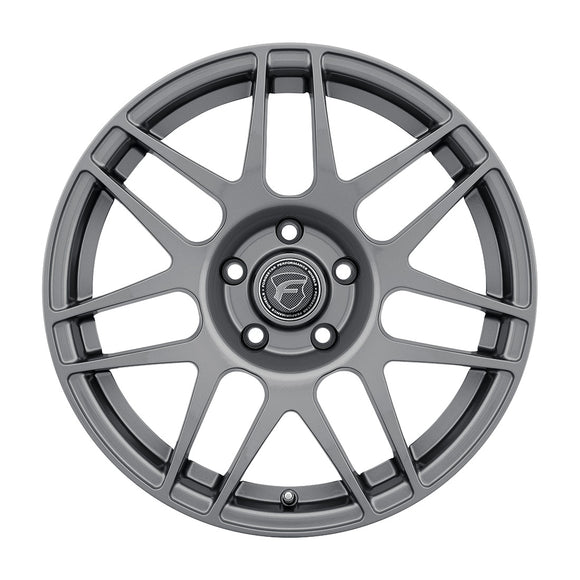 Forgestar F14 Drag 18x5.0 / 5x120 BP / ET-23 / 2.125in BS Gloss Anthracite Wheel