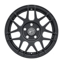 Forgestar F14 Drag 17x5.0 / 5x115 BP / ET-28 / 1.9in BS Satin Black Wheel-2