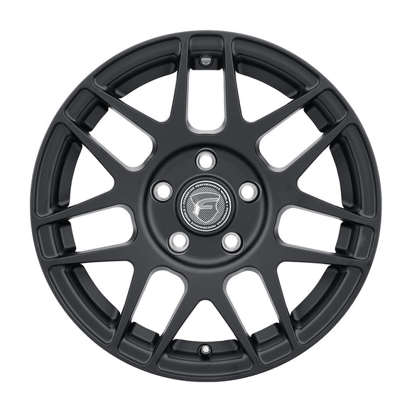 Forgestar F14 Drag 18x5.0 / 5x120 BP / ET-23 / 2.125in BS Satin Black Wheel
