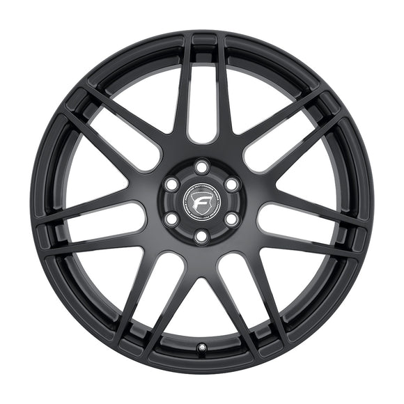 Forgestar F14 20x11 / 5x112 BP / ET12 / 6.5in BS Satin Black Wheel