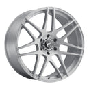 Forgestar X14 22x10 / 6x135 BP / ET30 / 6.7in BS Gloss Brushed Silver Wheel-1