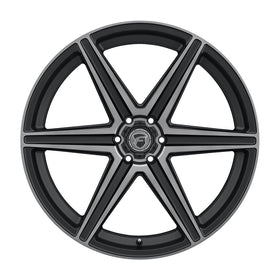 Forgestar X6 24x10 / 6x135 BP / ET25 / 6.5in BS Satin Black Wheel - 0
