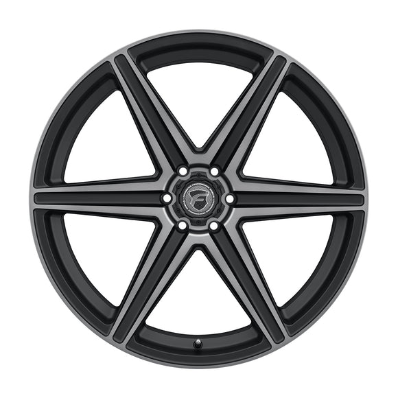 Forgestar X6 24x10 / 6x139.7 BP / ET25 / 6.5in BS Satin Black Wheel