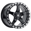 Forgestar D5 Beadlock 17x10 / 5x115 BP / ET00 / 5.5in BS Gloss Black Wheel-1