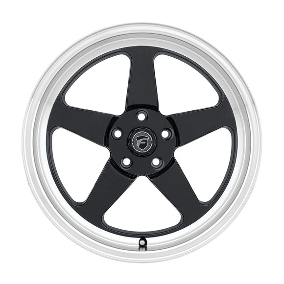 Forgestar D5 Drag 17x7.0 / 5x114.3 BP / ET06 / 4.25in BS Gloss Black Wheel