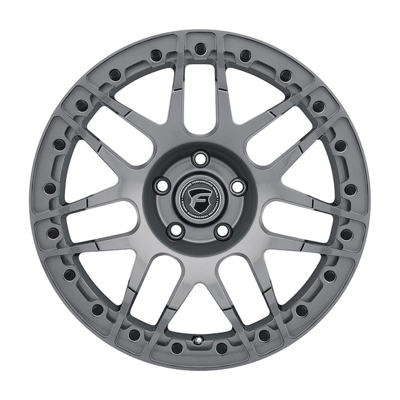 Forgestar F14 Beadlock 15x10 / 5x120.65 BP / ET50 / 7.5in BS Gloss Anthracite Wheel