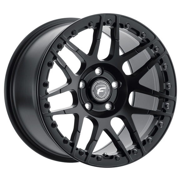 Forgestar F14 Beadlock 15x10 / 5x114.3 BP / ET50 / 7.5in BS Satin Black Wheel