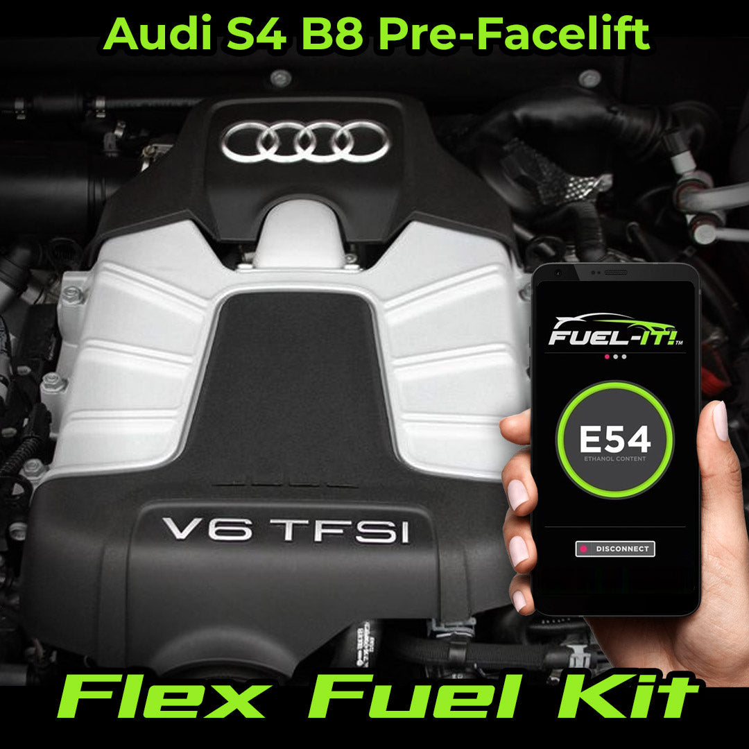 Fuel-It FLEX FUEL KIT for AUDI S4 -- Bluetooth & 5V - 0
