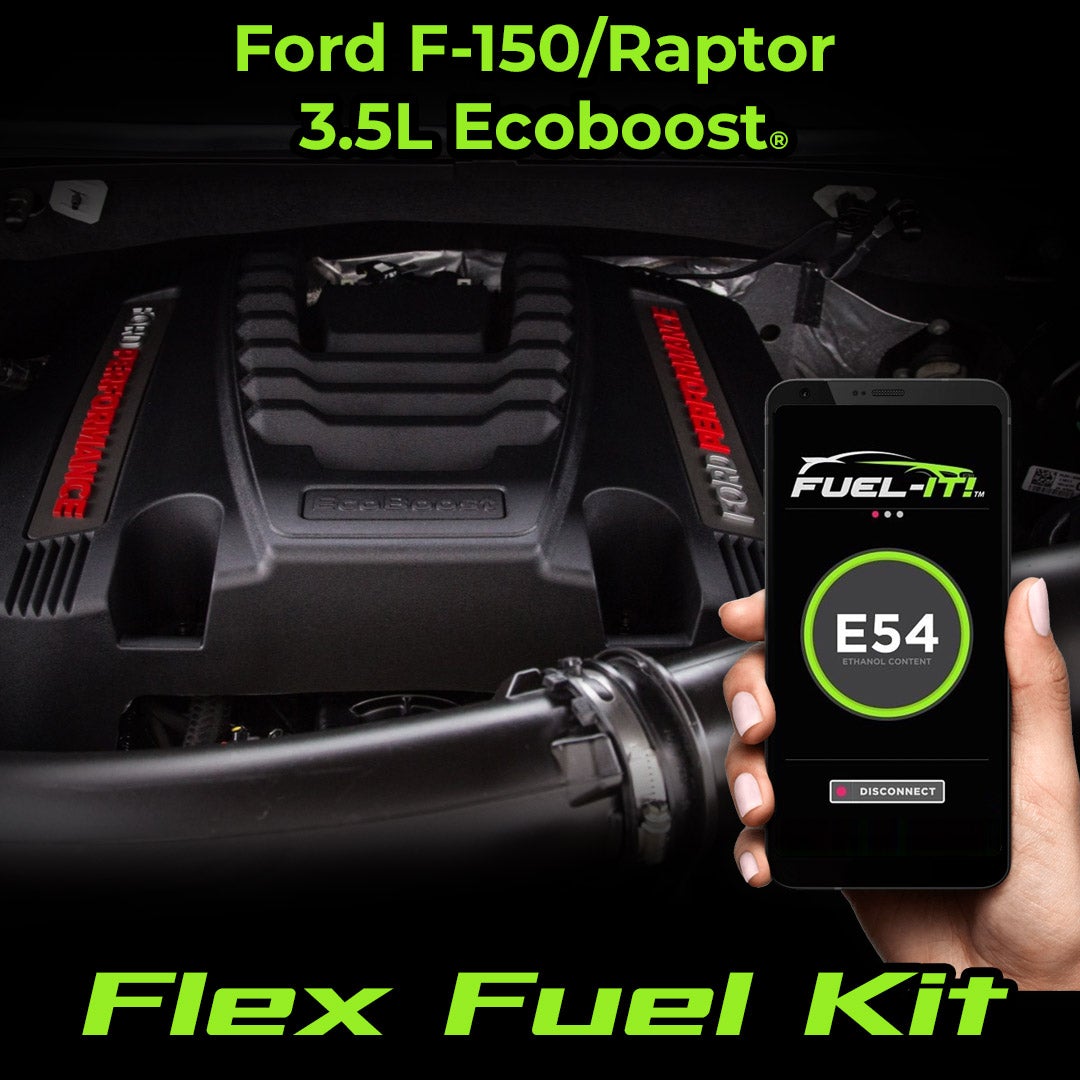 Fuel-It FLEX FUEL KIT for FORD F-150/Raptor 3.5L ECOBOOST -- Bluetooth & 5V