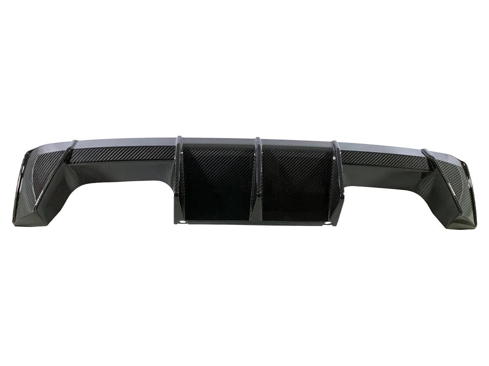 Kies Carbon Performance Style Dry Carbon Fiber Rear Center Diffuser ...
