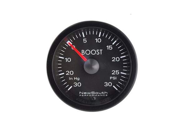 New South Audi Boost Gauge - White - 0