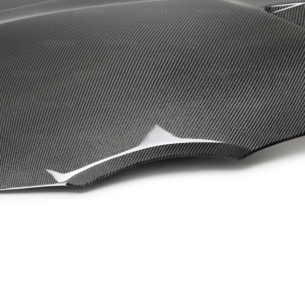 TSII-STYLE DOUBLE-SIDED CARBON FIBER HOOD FOR 2020-2021 TOYOTA GR SUPRA