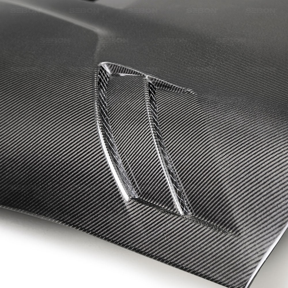TSII-STYLE DOUBLE-SIDED CARBON FIBER HOOD FOR 2020-2021 TOYOTA GR SUPRA