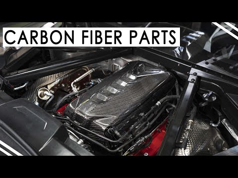 Fabspeed Corvette C8 Carbon Fiber Engine Cover-7