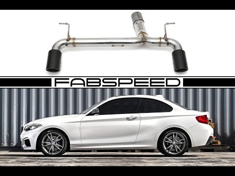 Fabspeed BMW 335i & 435i (F30/F32) Muffler Bypass Exhaust System-10