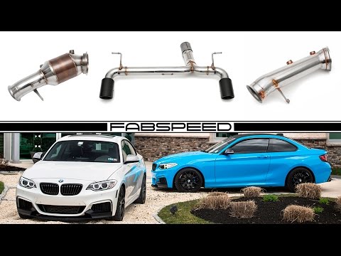 Fabspeed BMW M235i (F22) Cat Bypass Downpipe-7