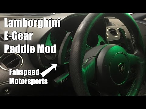 Fabspeed Lamborghini Gallardo Extended Shift Paddles-5