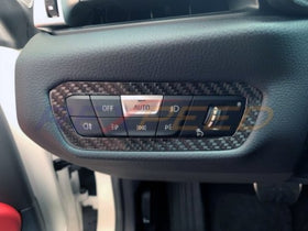 Supra 2020 Carbon Fiber Cluster Switch Panel Badge - 0