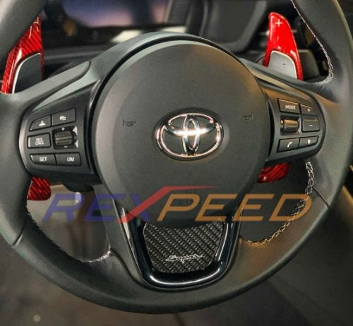 Supra 2020 Carbon Steering Wheel Badge