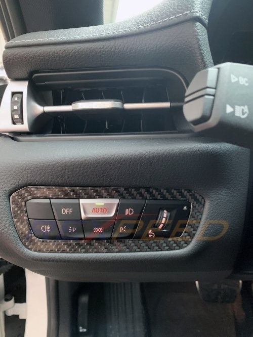 Supra 2020 Carbon Fiber Cluster Switch Panel Badge