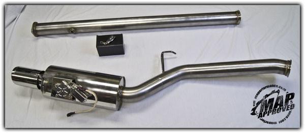 MAP Catback Exhaust System with Varex Muffler for Evolution 8 / 9 - Modern Automotive Performance
 - 1