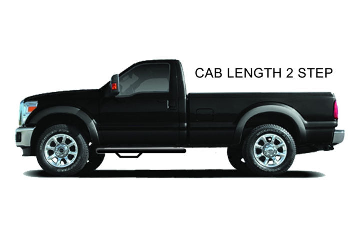 N-Fab Nerf Step 19-20 Chevy/GMC 1500 Regular Cab - Cab Length - Gloss Black