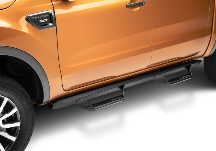N-Fab Predator PRO 2019 Ford Ranger Crew Cab All Beds - Tex. Black - Cab Length - 0