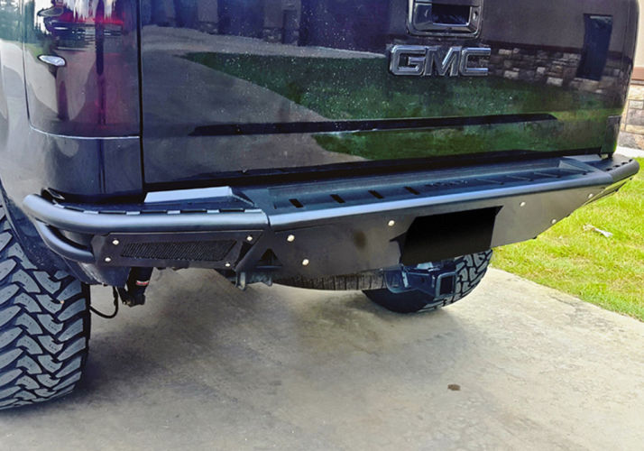 N-Fab RBS-H Rear Bumper 15-17 Ford F150 - Tex. Black