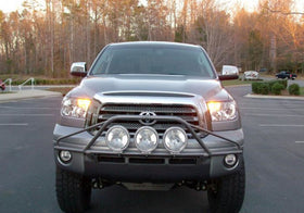 N-Fab Pre-Runner Light Bar 07-13 Toyota Tundra - Tex. Black - 0