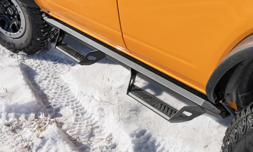 N-Fab Predator Pro Step System 2021 Ford Bronco 4 Door - Tex. Black - 0