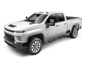 N-Fab Predator Pro 19-20 Chevy/GMC 1500 Double Cab - Cab Length - Tex. Black - 0