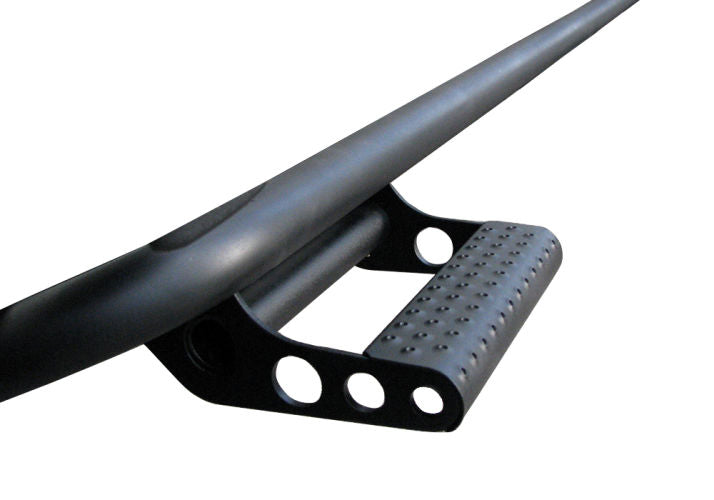 N-Fab RKR Rails 2018 Jeep Wrangler JL 2 Door FL- Tex. Black - 1.75in