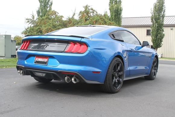 FLOWMASTER 2018 MUSTANG 5.0L. AB OTL. W/VALVES POLI