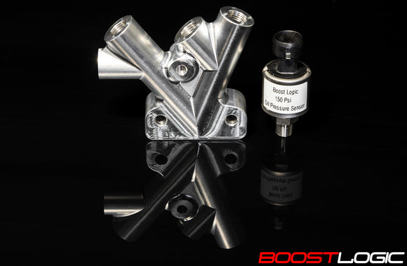 Boost Logic R35 GTR Billet Oil Distribution Block