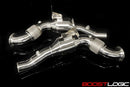 Boost Logic Ferrari 488 Stainless High Flow Downpipes-2