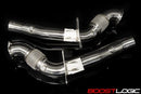 Boost Logic Ferrari 488 Stainless Downpipes-2