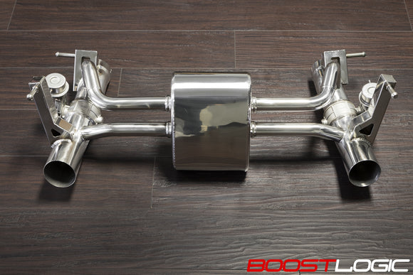 Boost Logic Ferrari 488 Stainless Exhaust