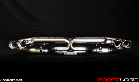Boost Logic Formula Series Titanium Exhaust 991 Porsche Turbo