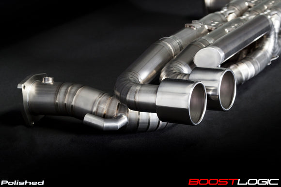 Boost Logic Formula Series Titanium Exhaust 991 Porsche Turbo