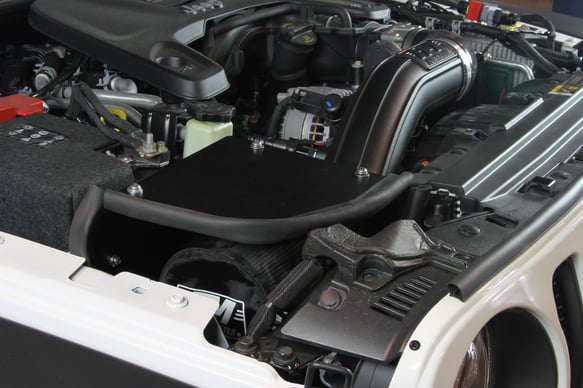 FLOWMASTER 2018. WRANGLER JL. 3.6L. PERFORMANCE AIR INTAKE - DRY