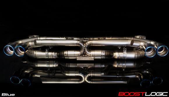 Boost Logic Formula Series Titanium Exhaust 991 Porsche Turbo