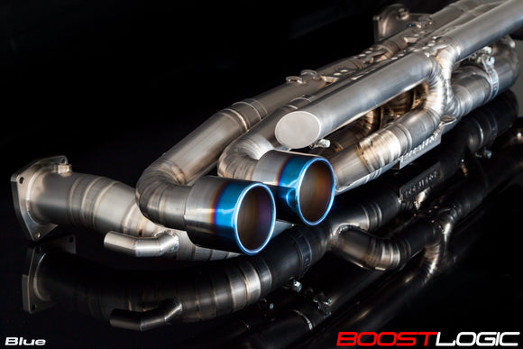 Boost Logic Formula Series Titanium Exhaust 991 Porsche Turbo