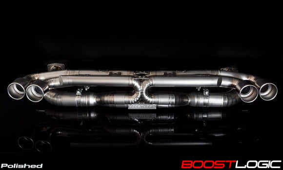 Boost Logic Formula Series Titanium Exhaust 991 Porsche Turbo