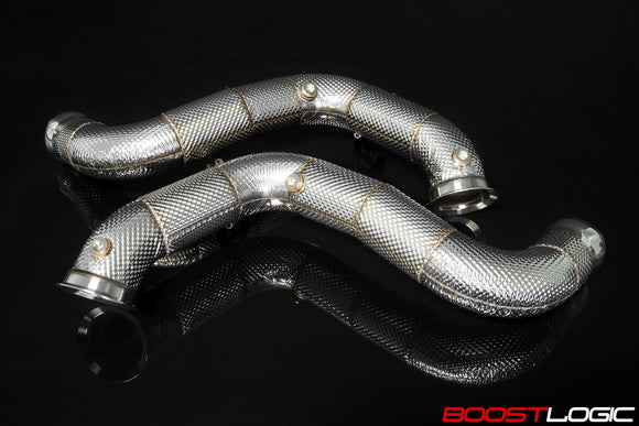 Boost Logic Mercedes C63 4.0T Downpipes
