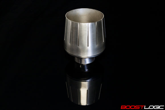 Boost Logic R35 F16 Titanium Exhaust Tip Set Nissan R35 GTR 09+