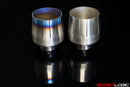 Boost Logic R35 F16 Titanium Exhaust Tip Set Nissan R35 GTR 09+-1