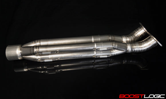 Boost Logic R35 4″ Titanium Exhaust Nissan R35 GTR 09+