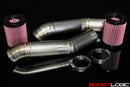 Boost Logic 3″ Titanium Intake Kit Nissan R35 GTR 09+-1